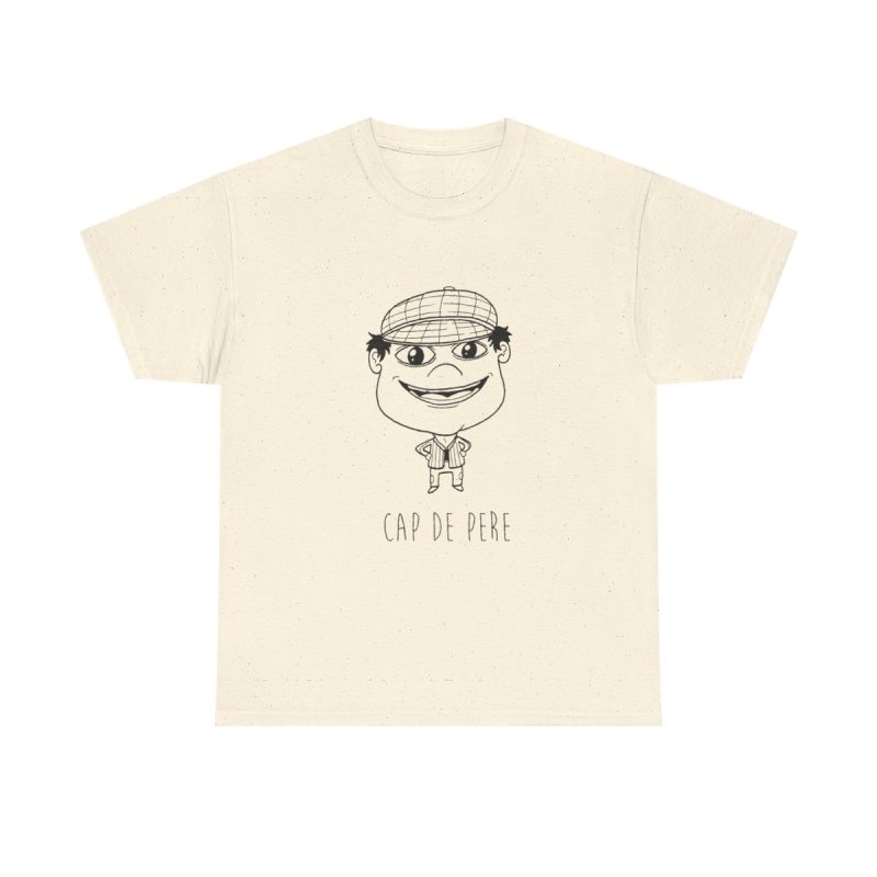 Natural - Camiseta unisex Cap de Pere Cans