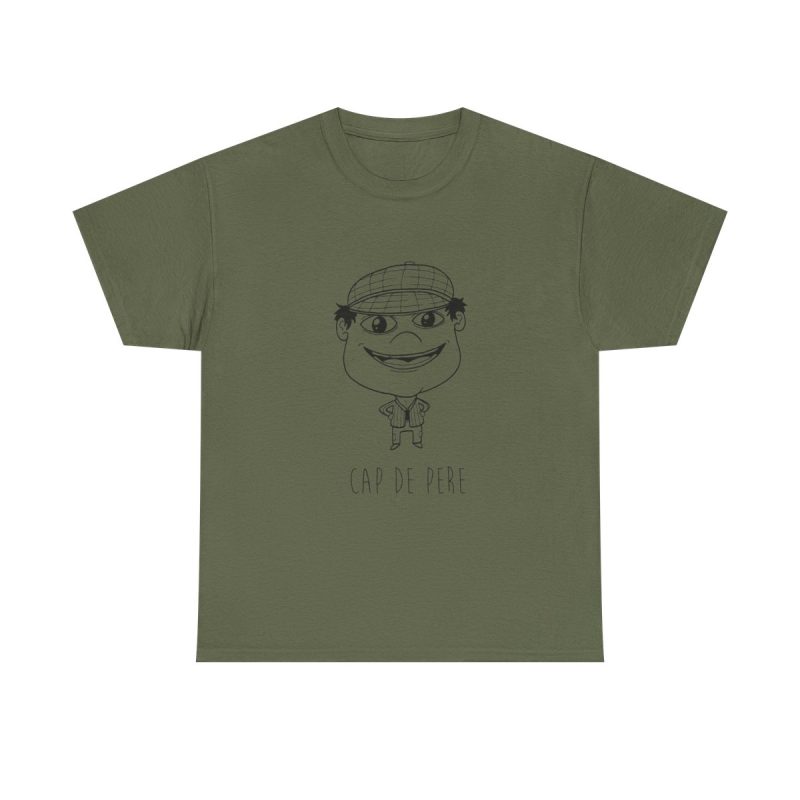 Verde militar - Camiseta unisex Cap de Pere Cans