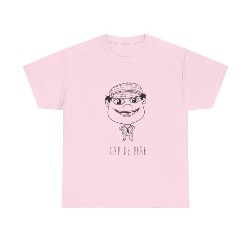 Rosa claro - Camiseta unisex Cap de Pere Cans