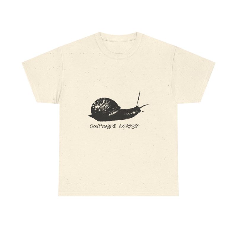 Natural - Camiseta Caragol Bover Cans