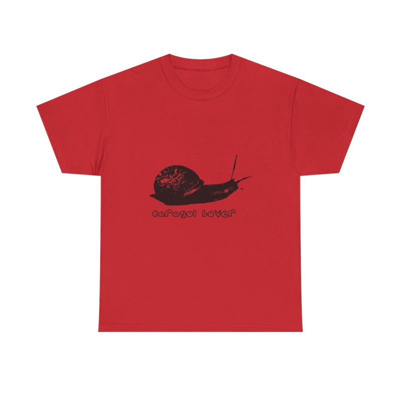 Rojo - Camiseta Caragol Bover Cans