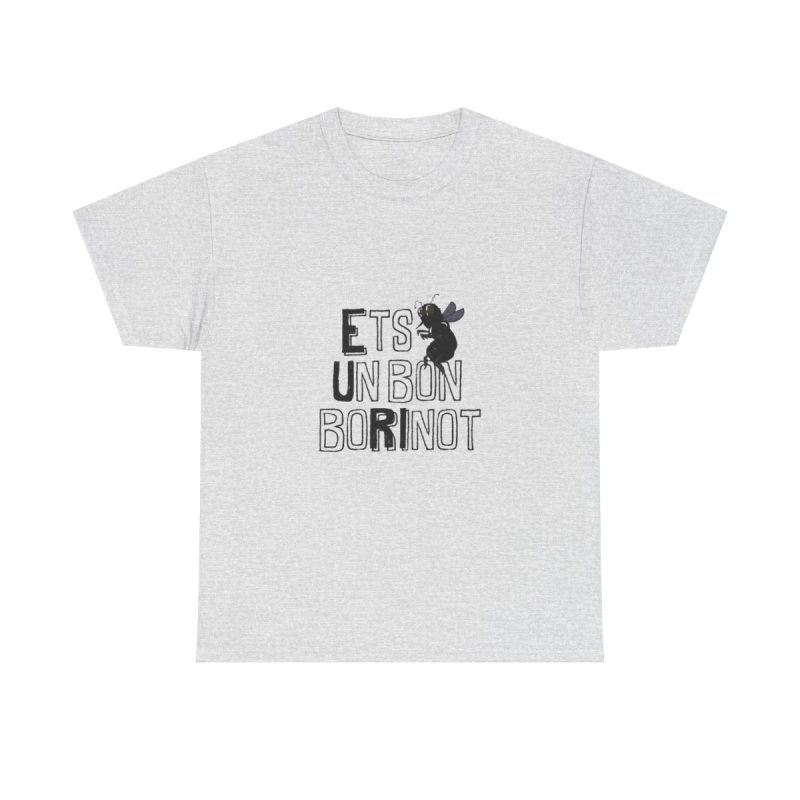 Gris ceniza - Camiseta «Ets un bon borinot»