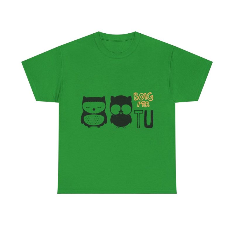 Verde irlandes - Camiseta «Boig per tu»