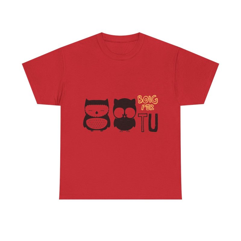 Rojo - Camiseta «Boig per tu»