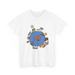 Blanco - Camiseta «cada casa es un mon sense» Blanco - Camiseta «cada casa es un mon sense»
