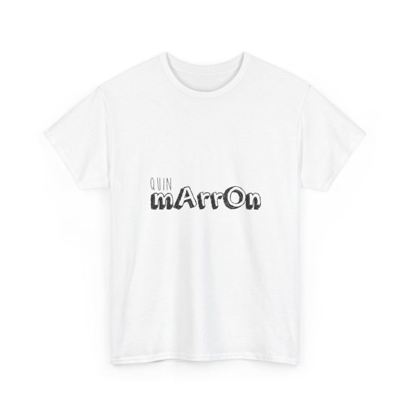 Blanco - Camiseta «Quin marrón»
