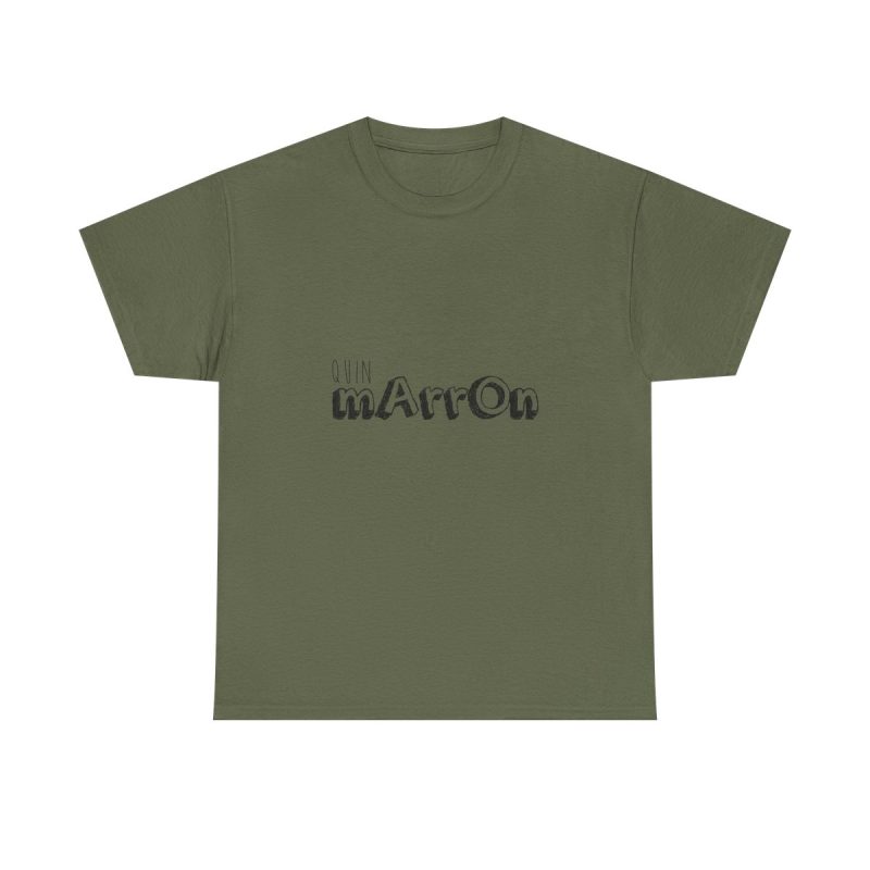 Verde militar - Camiseta «Quin marrón»