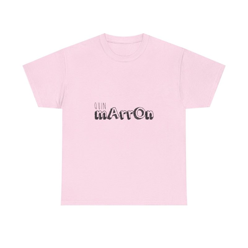 Rosa claro - Camiseta «Quin marrón»