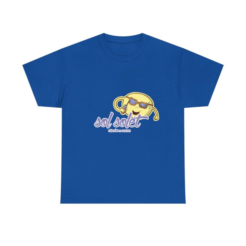 Azul royal - Camiseta Sol solet, vine’m a veure
