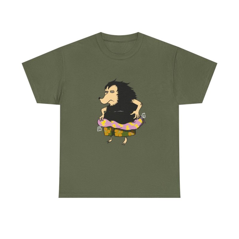 Verde militar - Camiseta Eriço Surf
