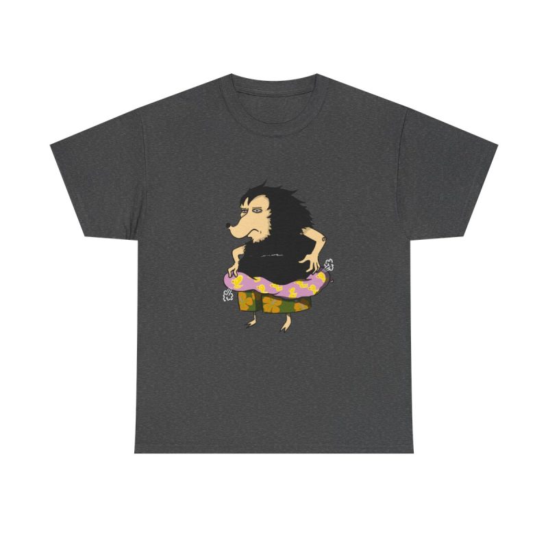 Gris oscuro jaspeado - Camiseta Eriço Surf