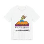 Camiseta jersey manga corta - Blanco - No ets de Vilafranca Camiseta jersey manga corta - Blanco - No ets de Vilafranca