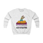Sudadera infantil - Blanco artico - No ets de Vilafranca Sudadera infantil - Blanco artico - No ets de Vilafranca