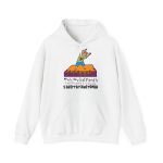Sudadera con capucha - Blanco - No ets de Vilafranca Sudadera con capucha - Blanco - No ets de Vilafranca