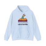 Sudadera con capucha - Azul claro - No ets de Vilafranca Sudadera con capucha - Azul claro - No ets de Vilafranca