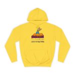 Sudadera universitaria - Amarillo sol - No ets de Vilafranca Sudadera universitaria - Amarillo sol - No ets de Vilafranca