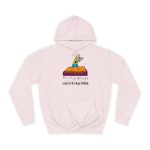 Sudadera universitaria - Rosa bebe - No ets de Vilafranca Sudadera universitaria - Rosa bebe - No ets de Vilafranca