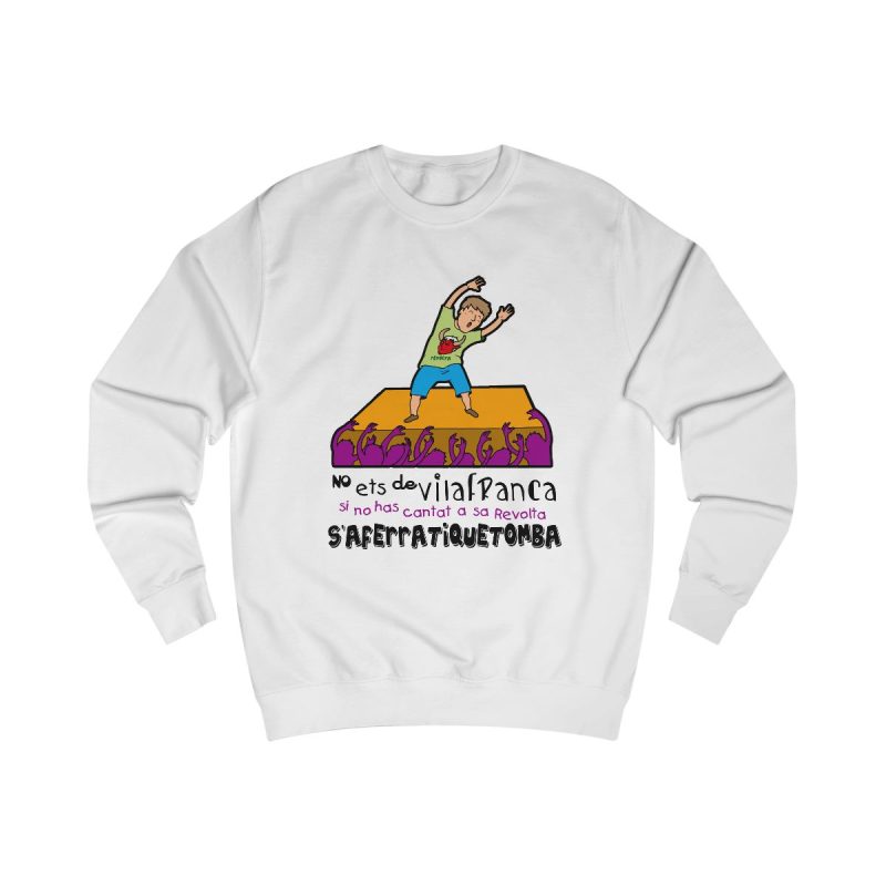 Sudadera clasica - Blanco artico - No ets de Vilafranca