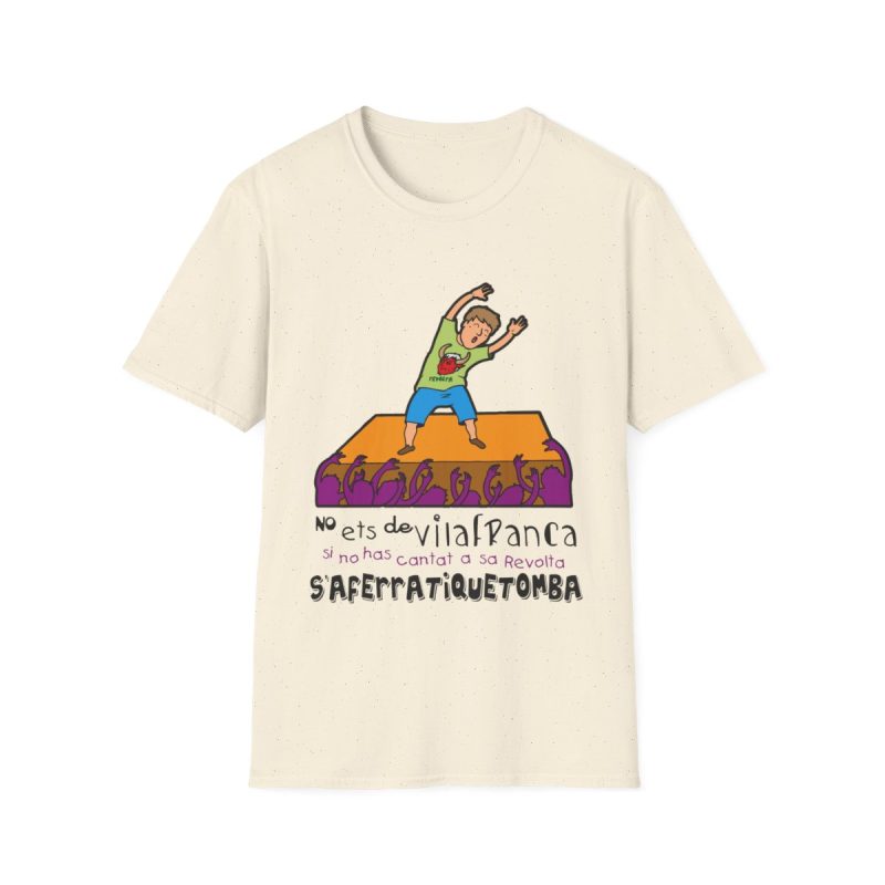 Camiseta Softstyle - Natural - No ets de Vilafranca