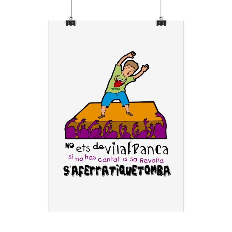 Poster - No ets de Vilafranca