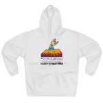 Sudadera con capucha cerrada - Blanco - No ets de Vilafranca Sudadera con capucha cerrada - Blanco - No ets de Vilafranca