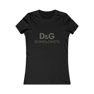 Camiseta mujer Favorite - Negro - Dones & Ginets