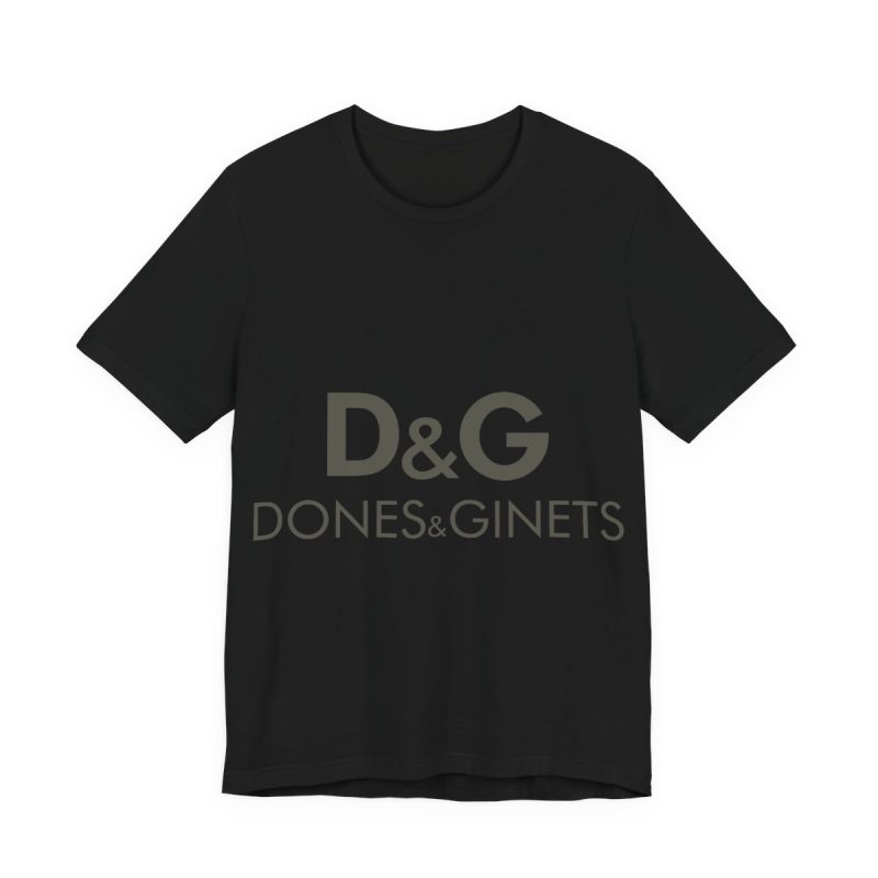 Camiseta jersey manga corta - Negro - Dones & Ginets