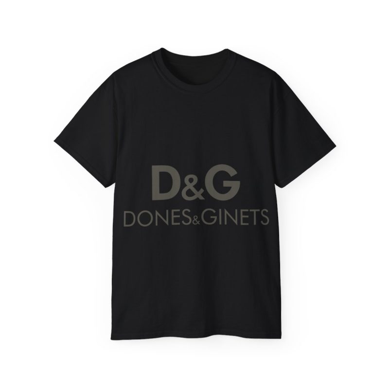 Camiseta ultra algodon - Negro - Dones & Ginets