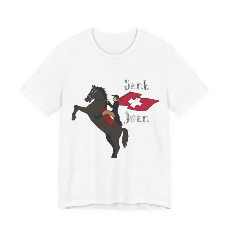 Camiseta jersey manga corta - Blanco - Camiseta Sant Joan