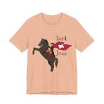 Camiseta jersey manga corta - Melocoton jaspeado - Camiseta Sant Joan
