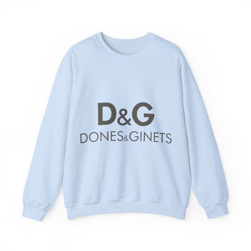 Sudadera cuello redondo - Azul claro - Dones & Ginets