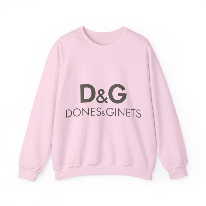 Sudadera cuello redondo - Rosa claro - Dones & Ginets
