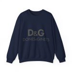 Sudadera cuello redondo - Azul marino - Dones & Ginets