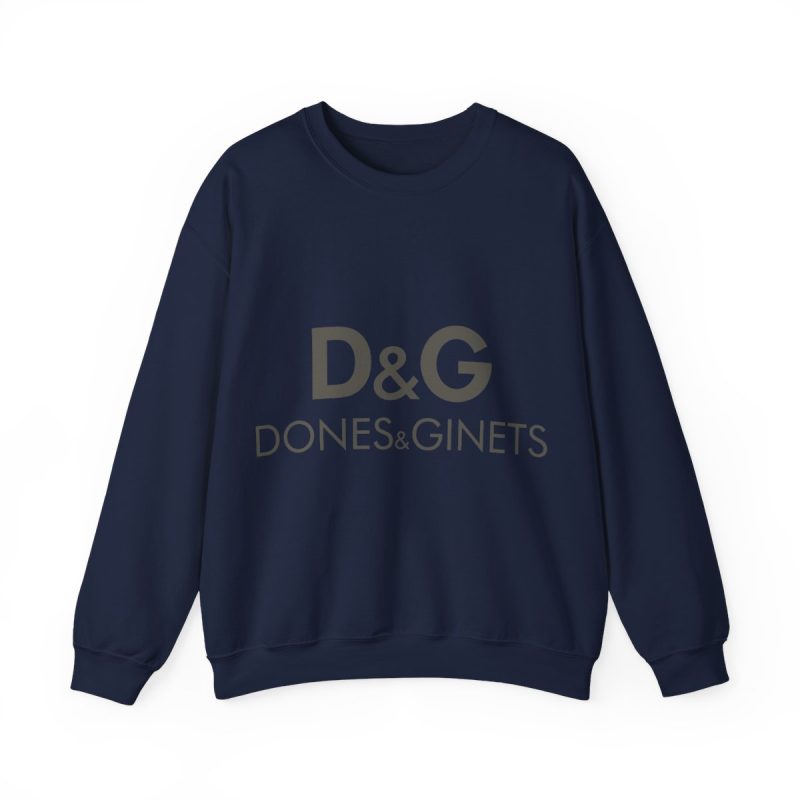 Sudadera cuello redondo - Azul marino - Dones & Ginets