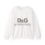 Sudadera cuello redondo - Blanco - Dones & Ginets