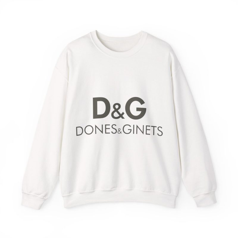 Sudadera cuello redondo - Blanco - Dones & Ginets