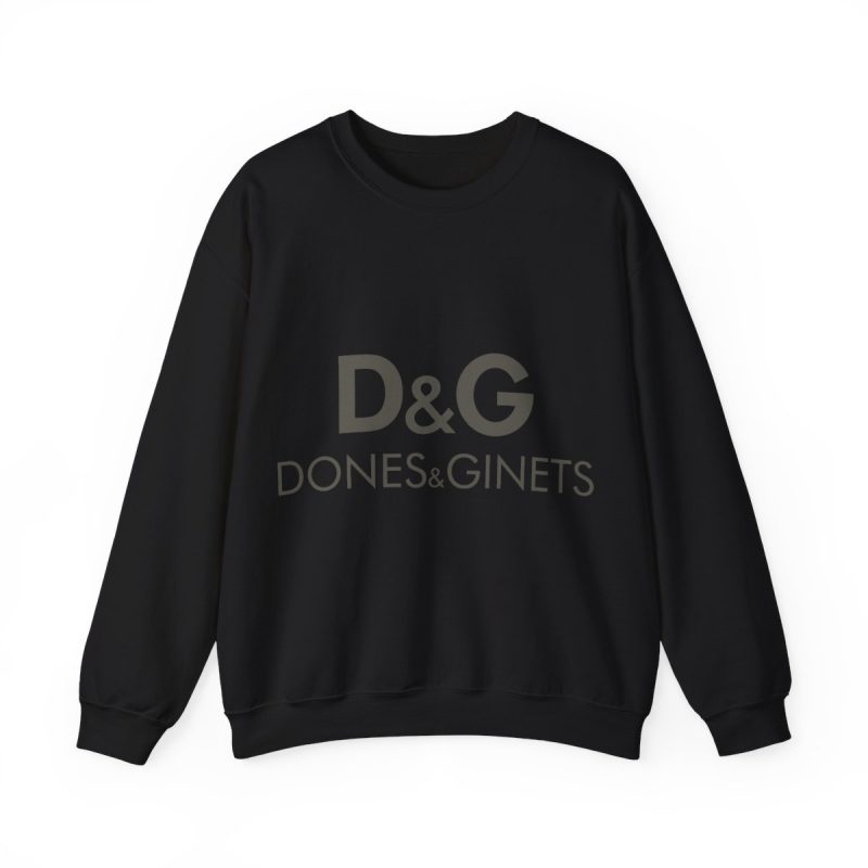 Sudadera cuello redondo - Negro - Dones & Ginets