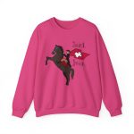 Sudadera cuello redondo - Fucsia intenso - Camiseta Sant Joan Sudadera cuello redondo - Fucsia intenso - Camiseta Sant Joan