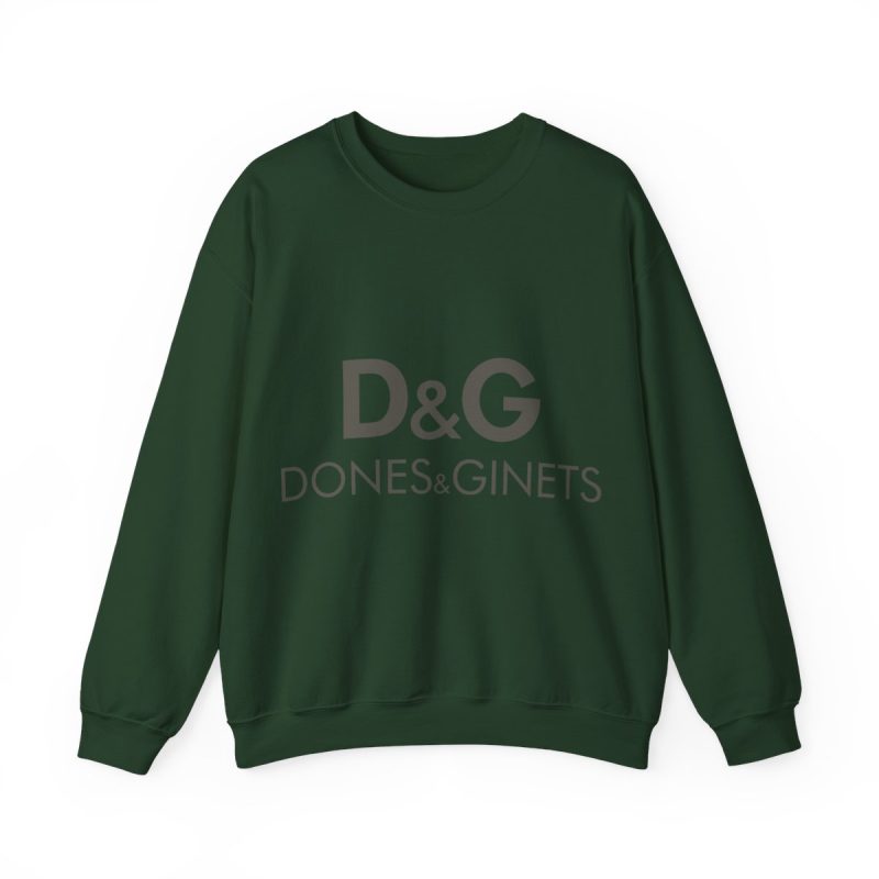 Sudadera cuello redondo - Verde bosque - Dones & Ginets