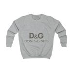 Sudadera infantil - Gris jaspeado claro - Dones & Ginets