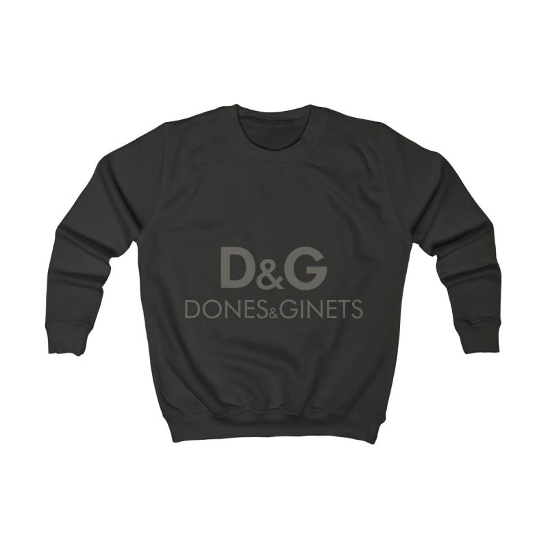 Sudadera infantil - Negro azabache - Dones & Ginets