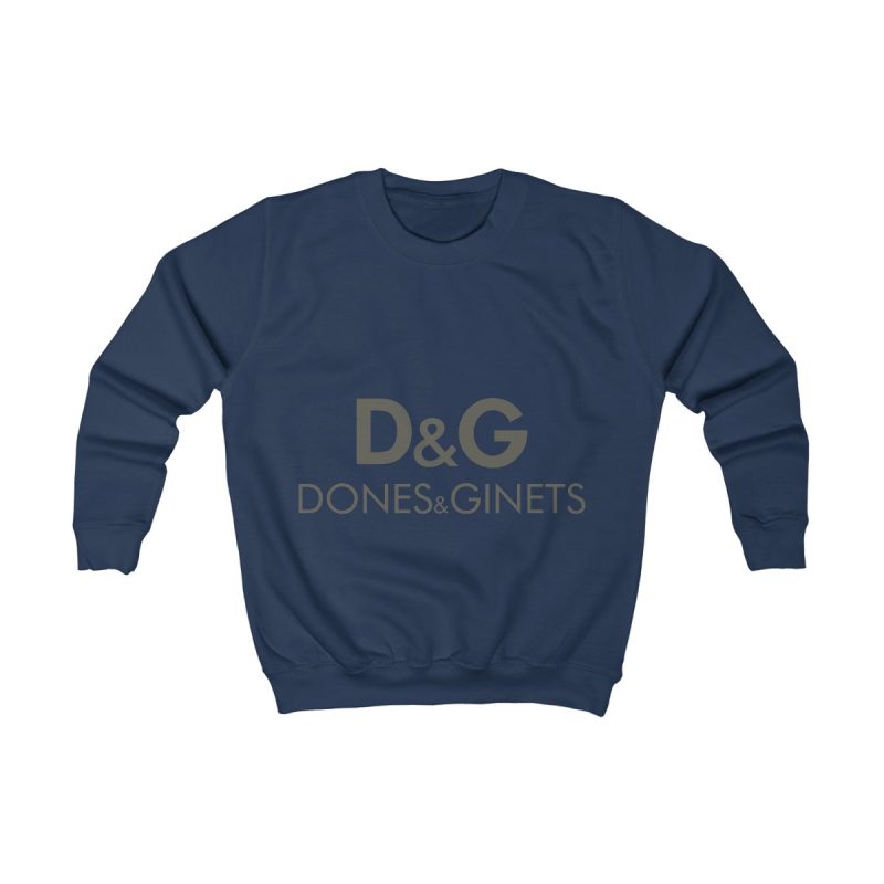 Sudadera infantil - Azul marino Oxford - Dones & Ginets
