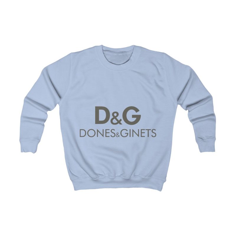 Sudadera infantil - Azul cielo - Dones & Ginets