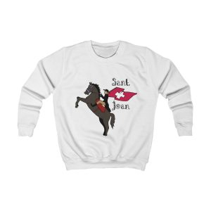 Sudadera infantil - Blanco artico - Camiseta Sant Joan