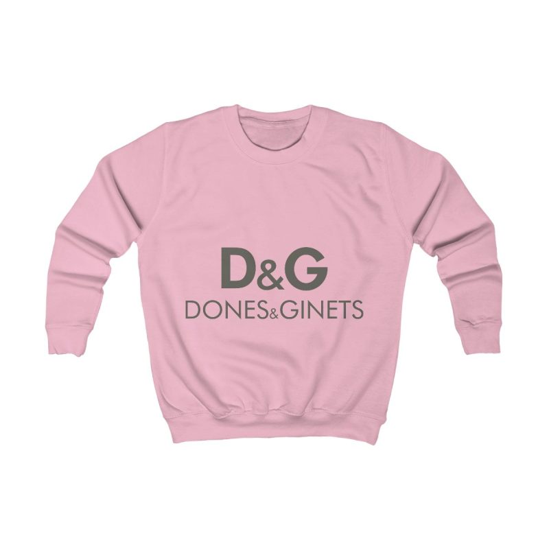 Sudadera infantil - Rosa bebe - Dones & Ginets