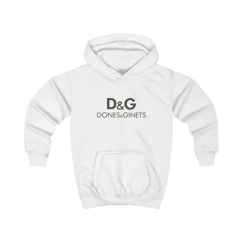 Sudadera con capucha infantil - Blanco artico - Dones & Ginets Sudadera con capucha infantil - Blanco artico - Dones & Ginets