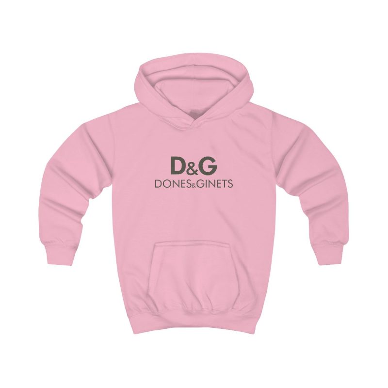 Sudadera con capucha infantil - Rosa bebe - Dones & Ginets