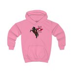 Sudadera con capucha infantil - Rosa algodon de azucar - Camiseta Sant Joan
