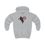 Sudadera con capucha infantil - Gris jaspeado claro - Camiseta Sant Joan