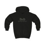 Sudadera con capucha infantil - Negro azabache - Dones & Ginets Sudadera con capucha infantil - Negro azabache - Dones & Ginets